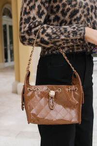 The Luxe Edit Shoulder Bag - Coffee