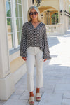Dear John: Jacquel Top - Whitecap Gray