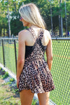 Hear Me Roar Overall Romper - Leopard