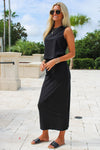 Z Supply: Gail Midi Skirt - True Black