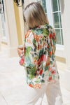 Falling For Florals Button Down Top - Multi
