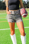 Hidden: Kenzie High Rise Shorts - Cheetah