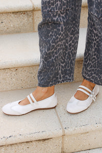Sorelle Mary Jane Flat - Champagne