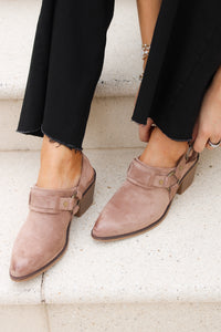 The Renegade Sling Back Bootie - Taupe