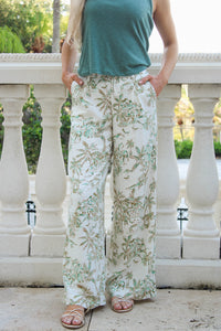 Z Supply: Overlook Tiki Tide Linen Pant