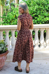 Sunset Drift Smocked Midi Dress - Rose Mix