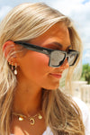 Otra: Roco Sunglasses - Black/Green