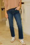 Dear John: Anika Cropped Flare Jeans - Moonlight