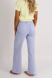 Dear John: Fiona High Rise Wide Leg Jeans - Skyway