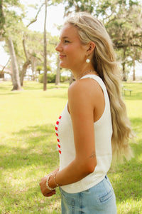 Sadie & Sage: American Spirit Sweater Tank