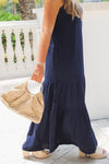 Elegant Summer Days Studded Clutch - Natural