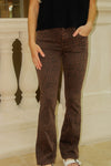 Dear John: Jaxtyn Bootcut Jeans - Brown Leopard