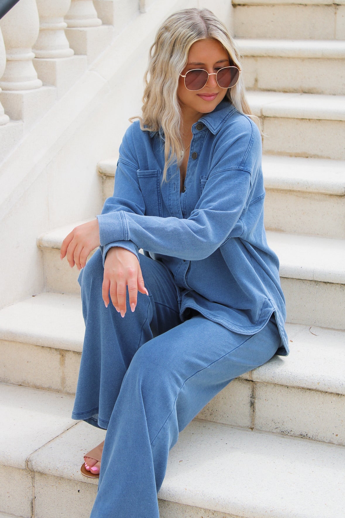 Z Supply: Hunter Knit Denim Pant - Vintage Indigo – Makk Fashions