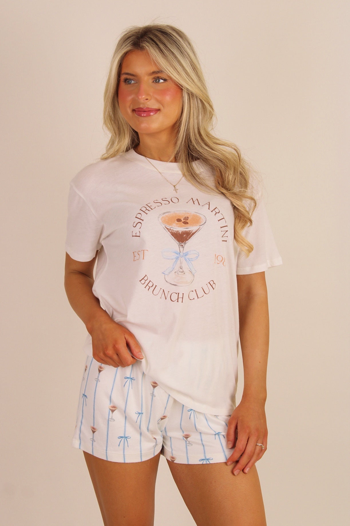 Z Supply: Espresso Martini Boyfriend Tee - Vanilla Ice