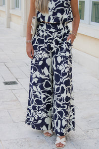 Thoughts Of You Wide Leg Pants - Navy
