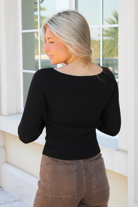 Z Supply: Jovy Sweater Top - Black