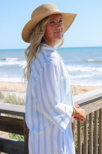 Z Supply: Helena Striped Shirt - Sea Salt