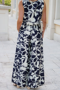 Thoughts Of You Wide Leg Pants - Navy