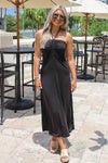 Z Supply: Cheval Midi Dress - Black
