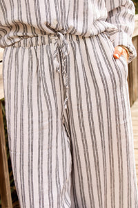 Z Supply: The Perfect Striped Pant - White
