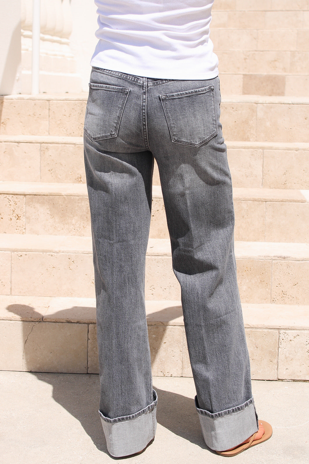 Dear John: Fiona Wide Leg Jean - Empire