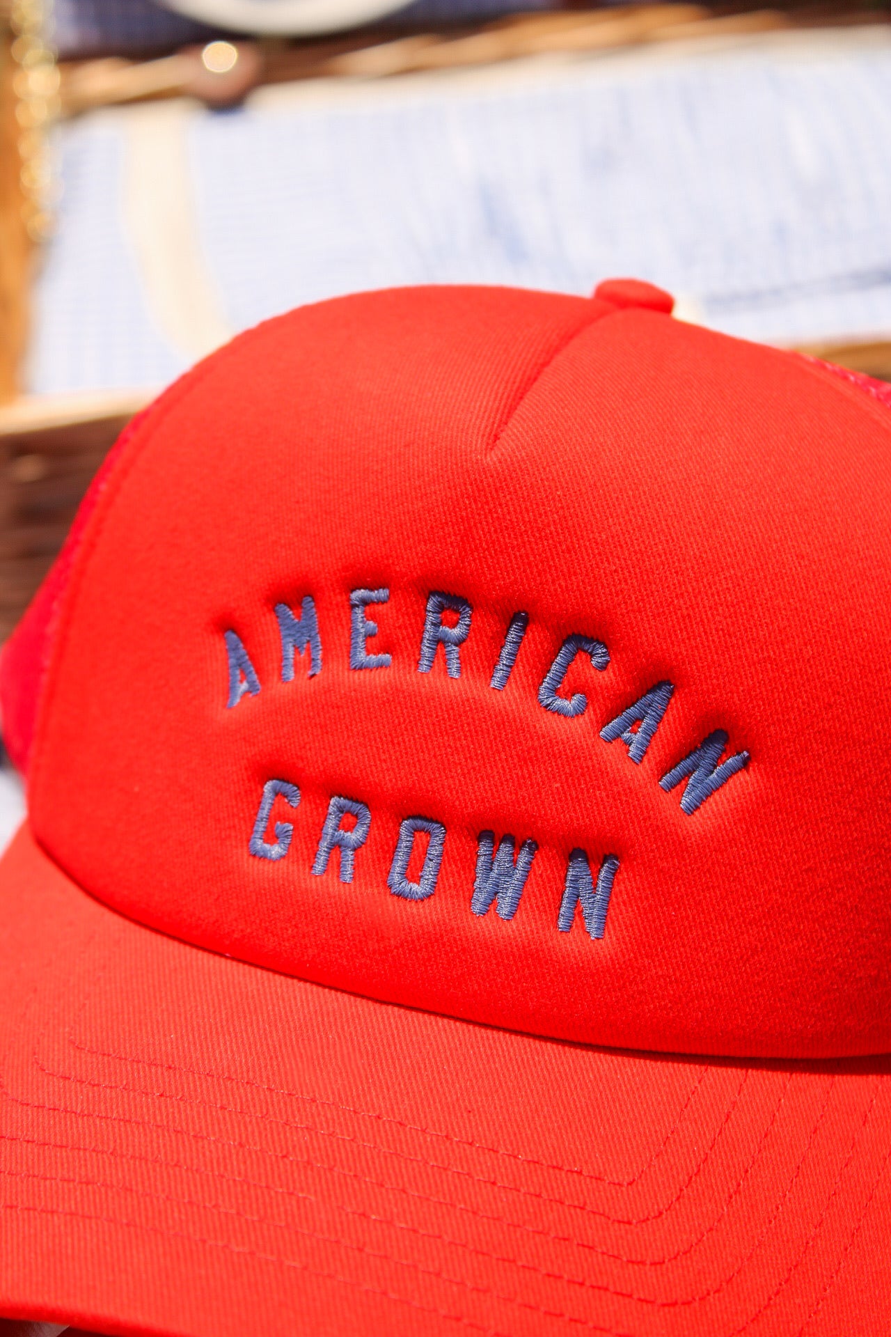 Z Supply: American Grown Trucker Hat -  Red