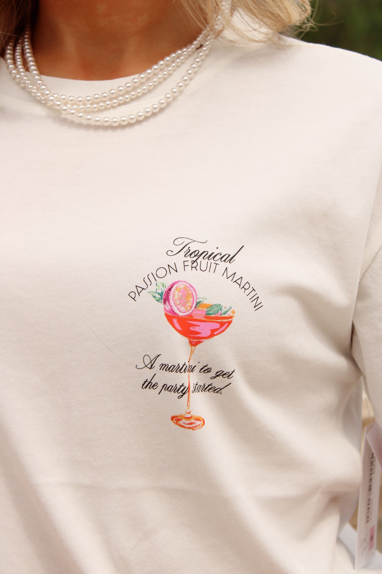 Z Supply: Passion Boyfriend Tee - Sea Salt