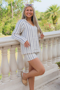 Lotus & Luna: Baja Pullover Collection - Sailor