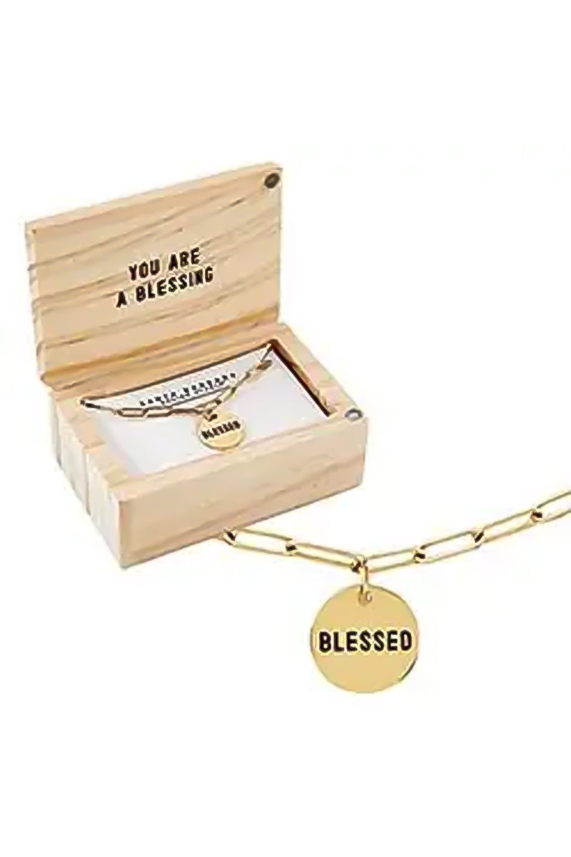 Blessed Link Necklace | Makk Fashions