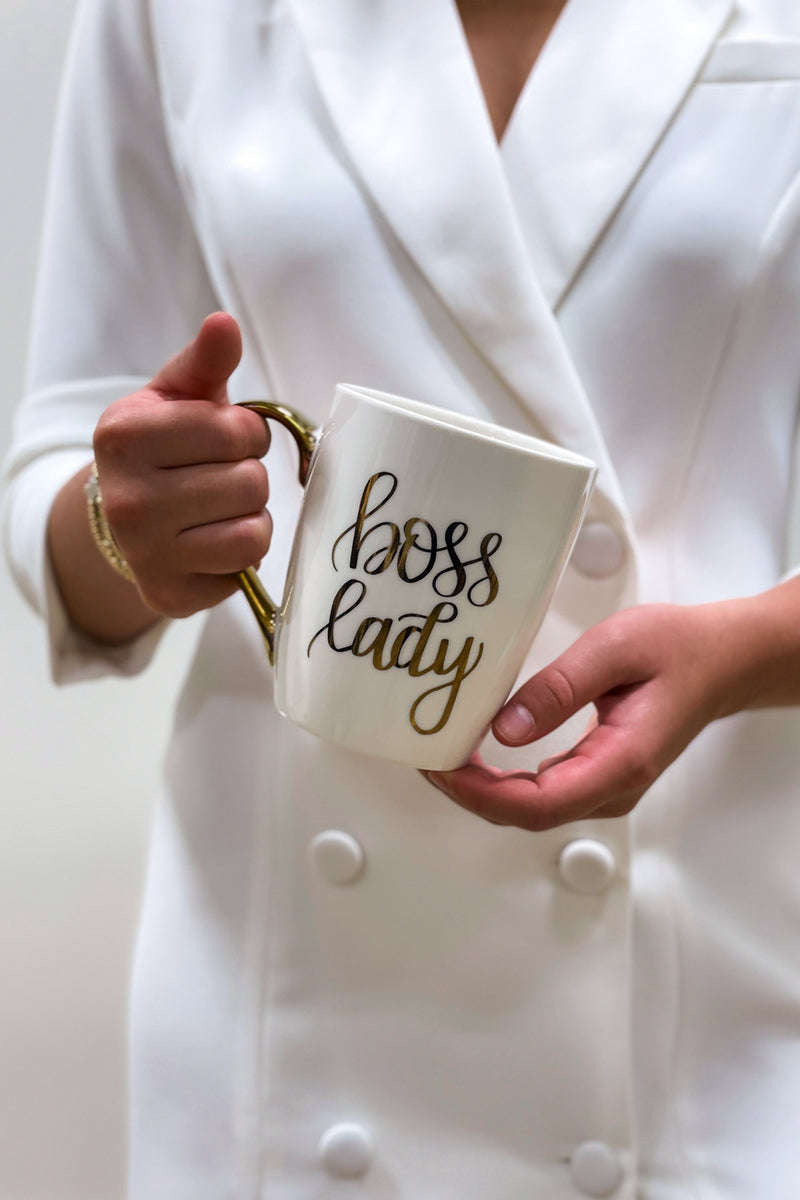 Boss Lady Gold Coffee Mug | Makk Fashions