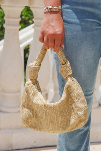 Trendy Days Knotted Bag - Natural