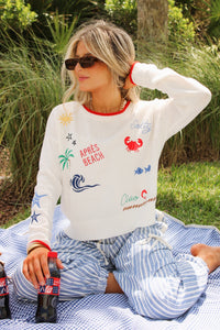 Z Supply: Seas The Day Sienna Sweater - Multi