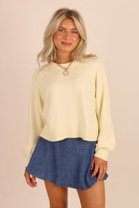 Z Supply: Coming Up Cozy Sweater - Pineapple