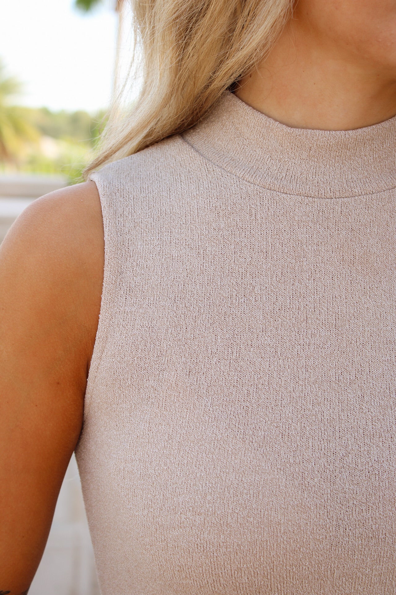 Sadie & Sage: Teacake Midi Dress - Heather Taupe