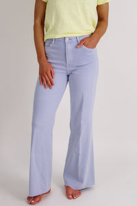 Dear John: Fiona High Rise Wide Leg Jeans - Skyway
