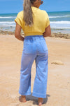 Around Town Straight Leg Denim Pants - Lt. Denim