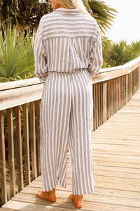 Z Supply: The Perfect Striped Pant - White