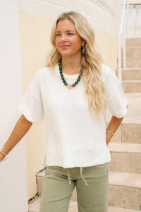 Dear John: Catrina Top - Off White
