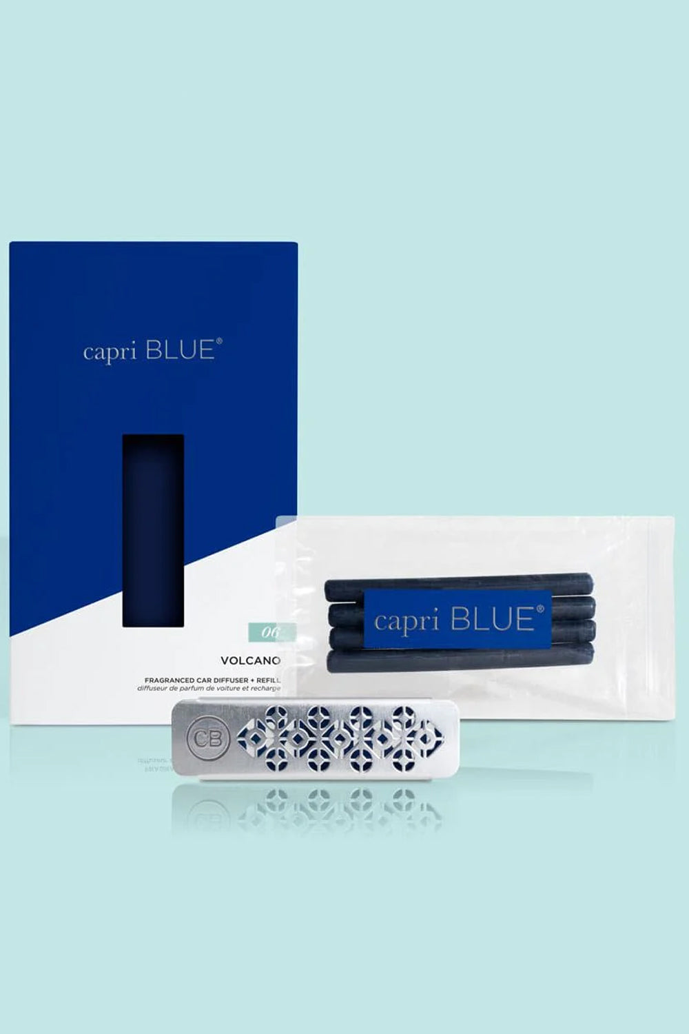 Capri Blue: Volcano Car Diffuser + Refill | Makk Fashions