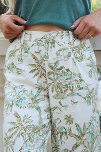 Z Supply: Overlook Tiki Tide Linen Pant