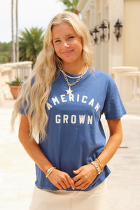 Z Supply: American Boyfriend Tee - True Navy