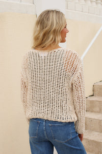 Dear John: Adela Sweater - Lt Beige