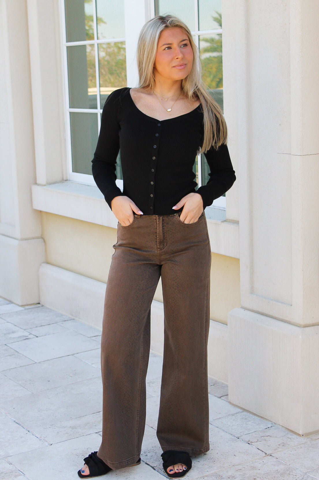 Z Supply: Jovy Sweater Top - Black