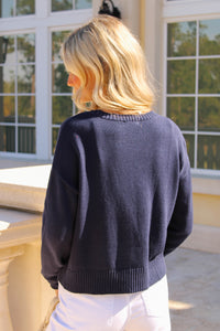 Z Supply: Apres Beach Sienna Sweater - Eclipse