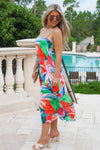 Z Supply: Coast Villa Floral Maxi Dress - Multi