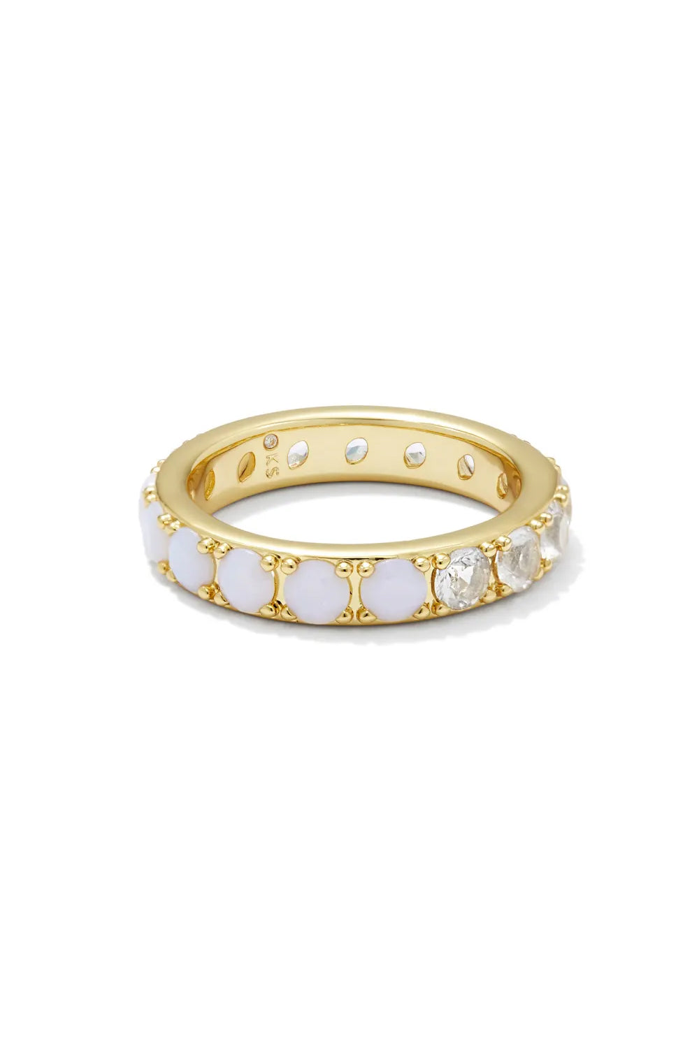 Kendra Scott: Chandler Band Ring - White Opalite | Makk Fashions