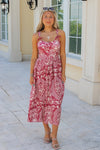 Special Moments Sleeveless Maxi Dress - Mauve