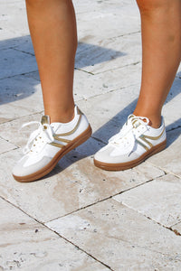 Brooklyn Low-Top Sneaker - Gold