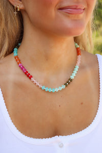 Danica Beaded Necklace - Multi
