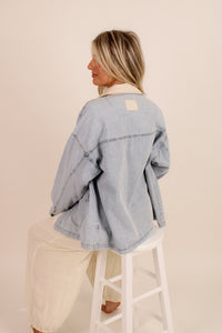 The Renegade Mineral Washed Denim Jacket - Lt. Wash